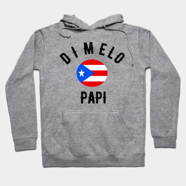 Puerto Rico Dimelo Papi Flag Gift Hoodie by OriginalGiftsIdeas